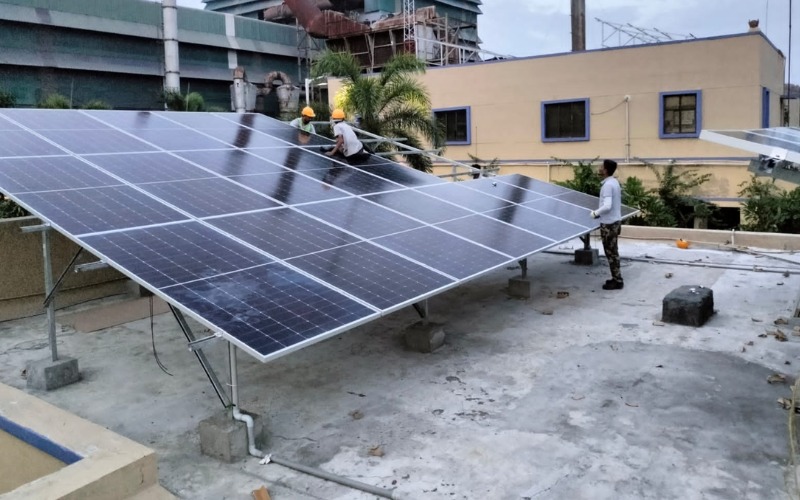 Commercial Solar Installation